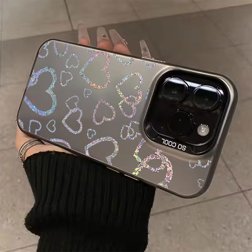 Phone Cases Iphone 13 - Kolorowe etui z nadrukiem serca do