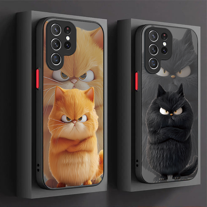 Phone Cases Galaxy A16 5G - Etui w stylu wściekłej pary kotów