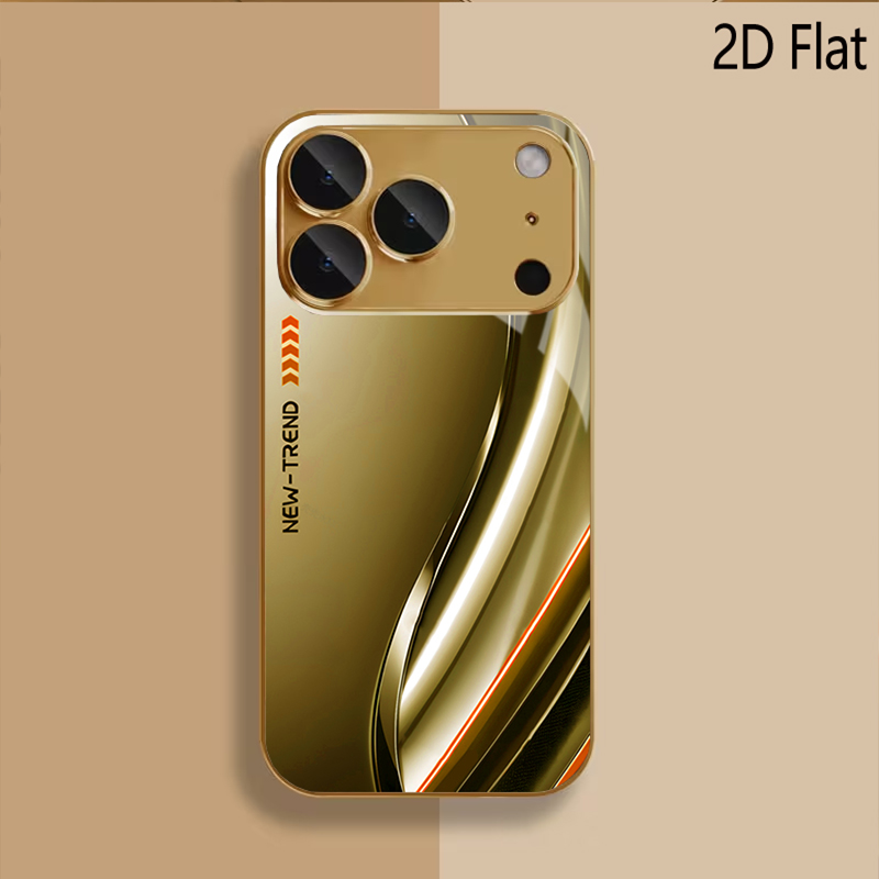 Złoty, aerodynamiczny wzór na  – Phone Cases H&M recenzja i cena