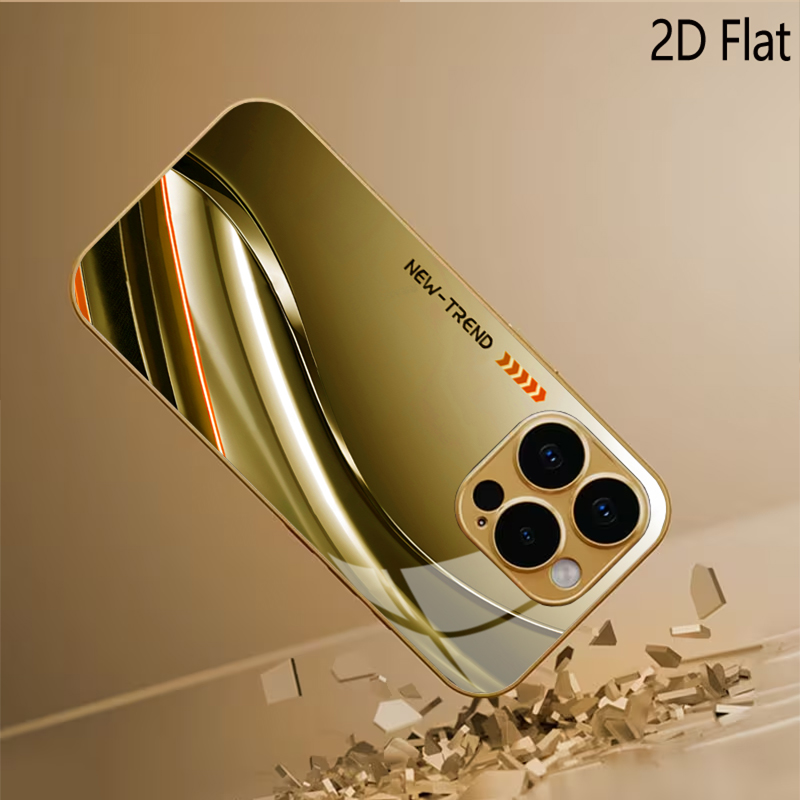 Złoty, aerodynamiczny wzór na  – Phone Cases H&M recenzja i cena