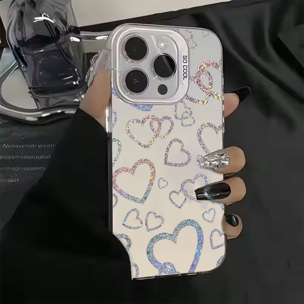 Kolorowe etui z nadrukiem serc – Phone Cases Iphone 13 recenzja i cena