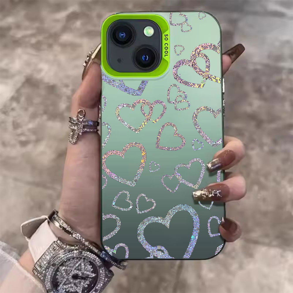 Kolorowe etui z nadrukiem serc – Phone Cases Iphone 13 recenzja i cena