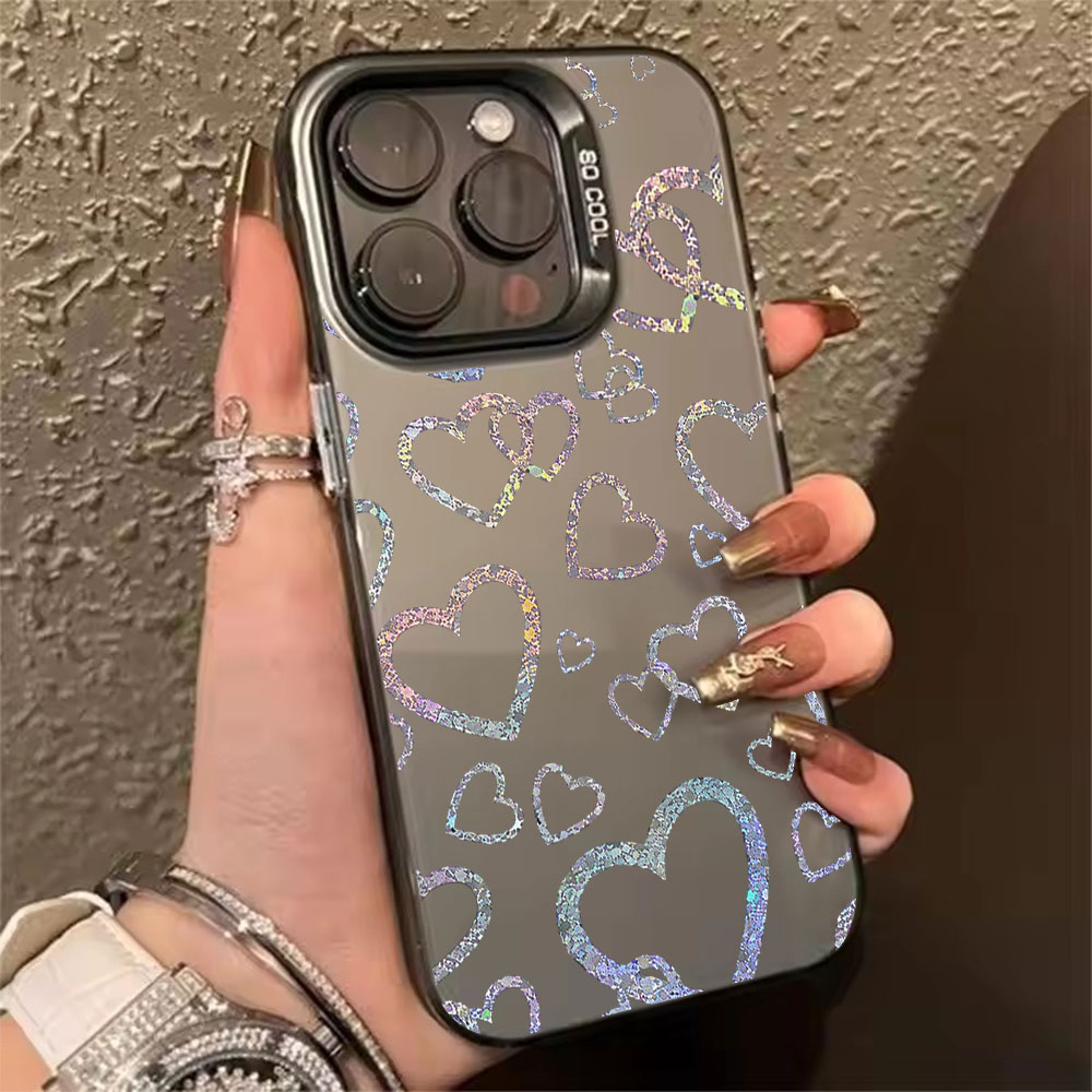 Kolorowe etui z nadrukiem serc – Phone Cases Iphone 13 recenzja i cena