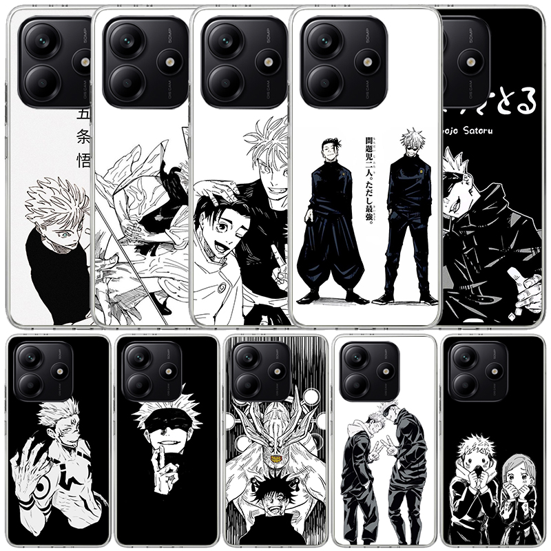 Czarno-białe etui na telefon K – Phone Cases Jujutsu Kaisen recenzja i cena
