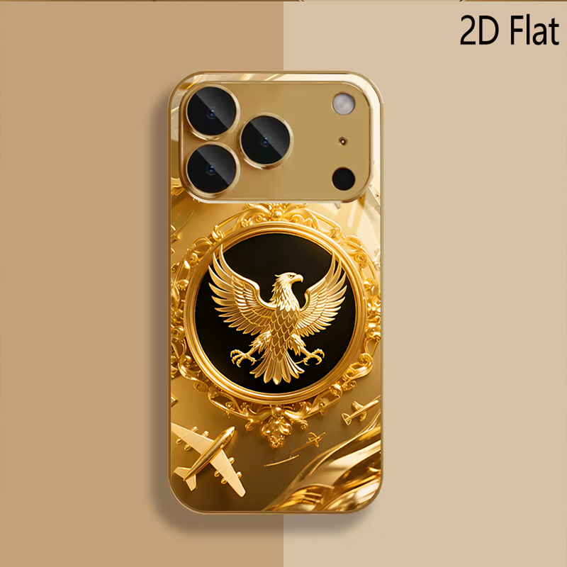 Wzór złotego skrzydła na szkle – Phone Cases H&M recenzja i cena